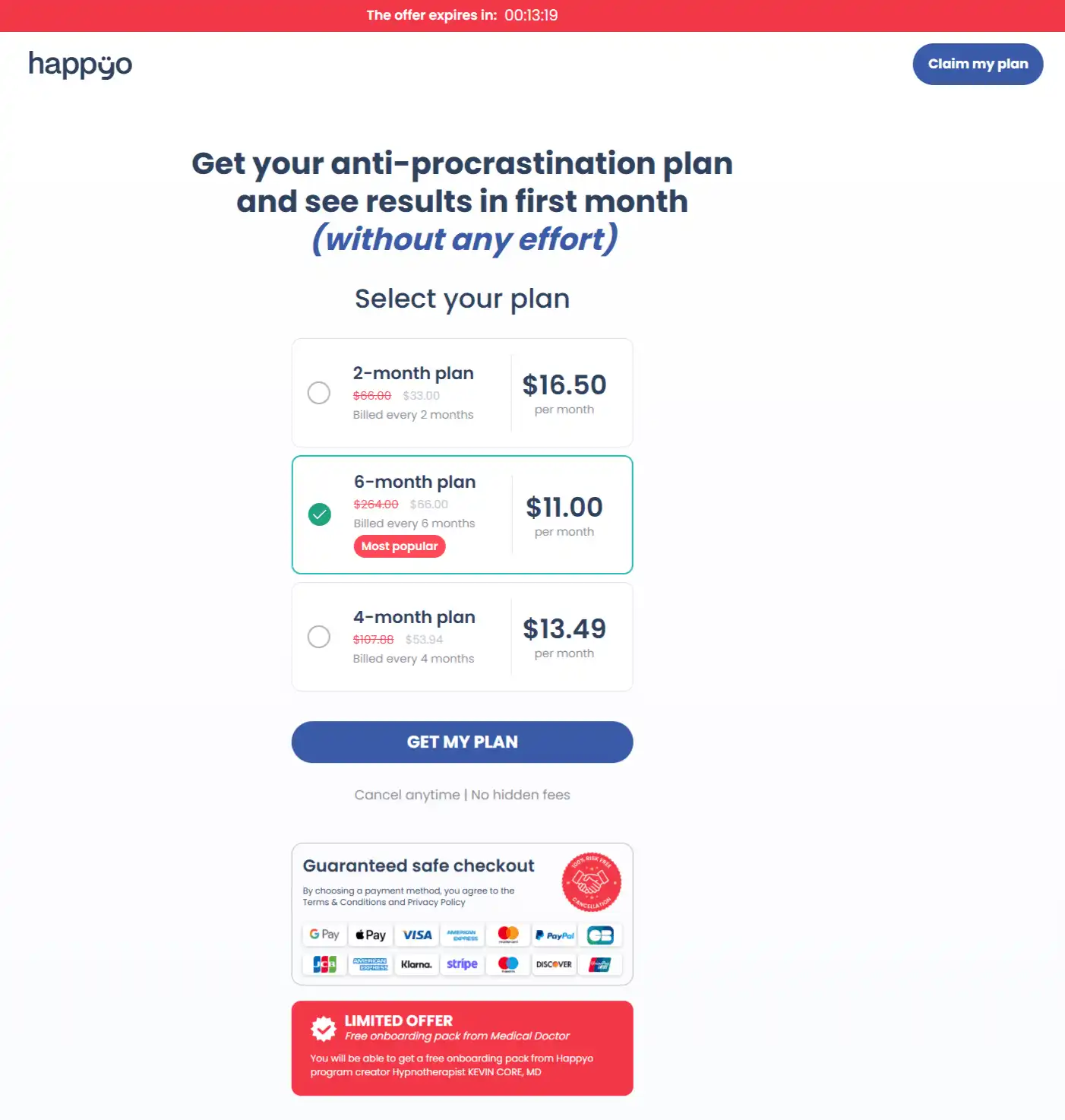 Happyo Happyo Order Page